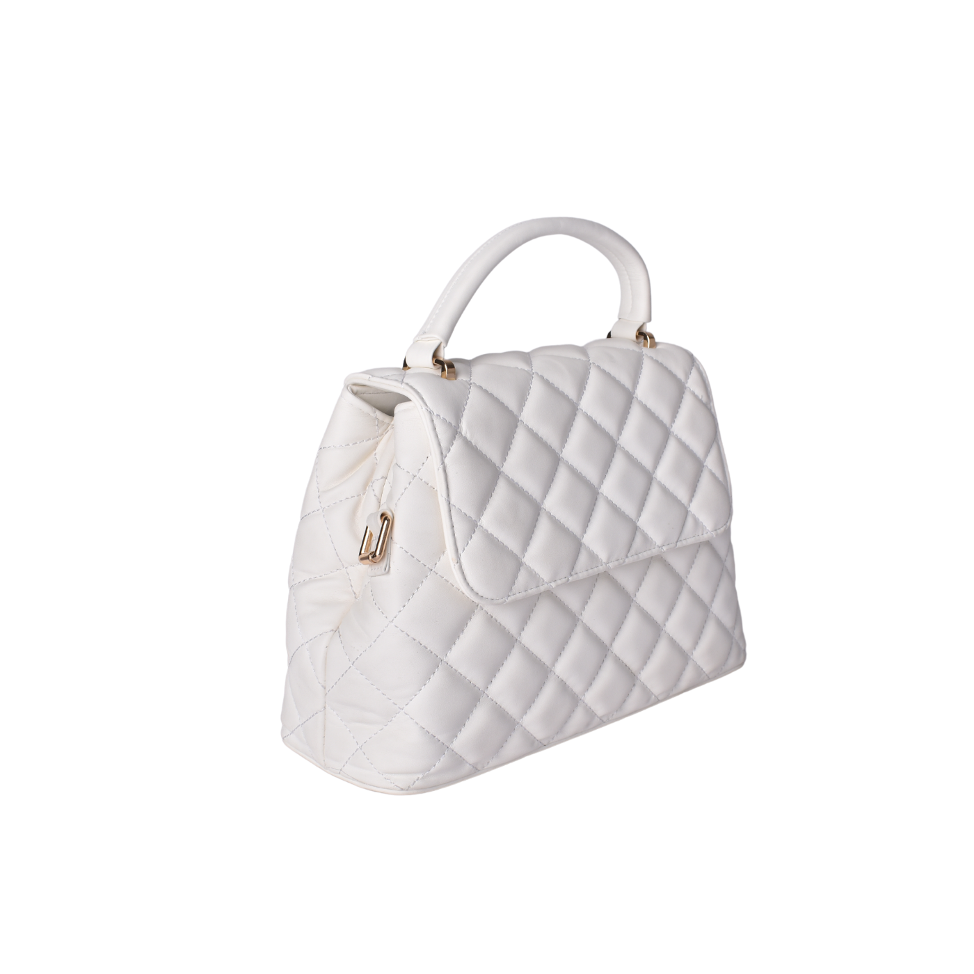 Lined Leather Handbag Melouk