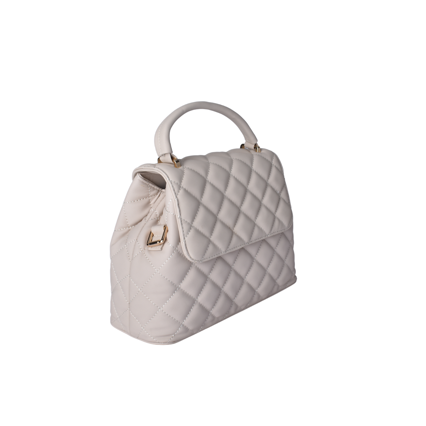 Lined Leather Handbag Melouk