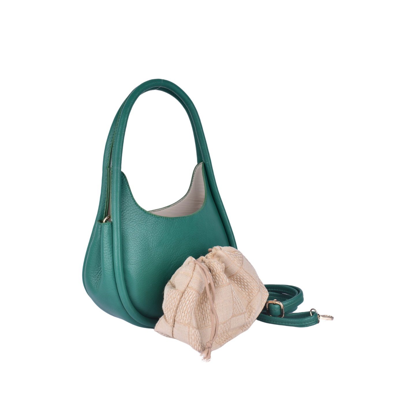 Basic Leather Shoulder Bag Melouk