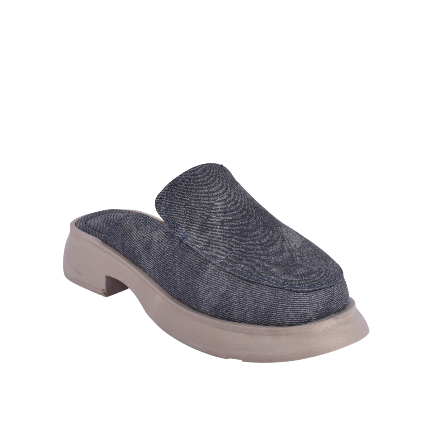 Strap Platform Slipper With Details Melouk