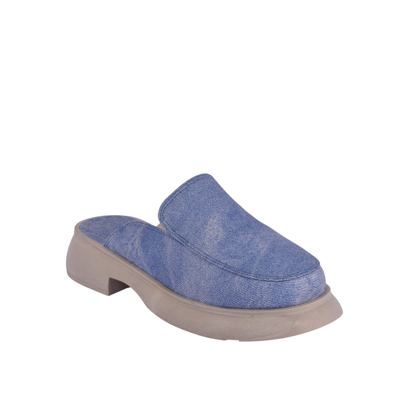 Strap Platform Slipper With Details Melouk