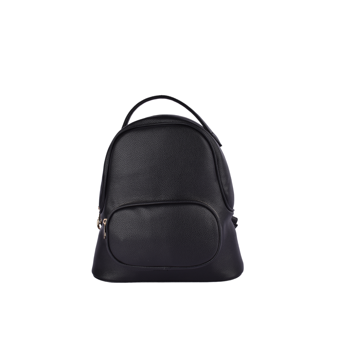 Backpack Leather Bag Black Melouk
