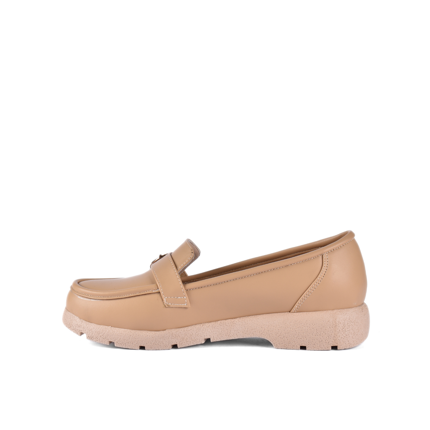 Basic Leather Shoe With Elastic Side Melouk