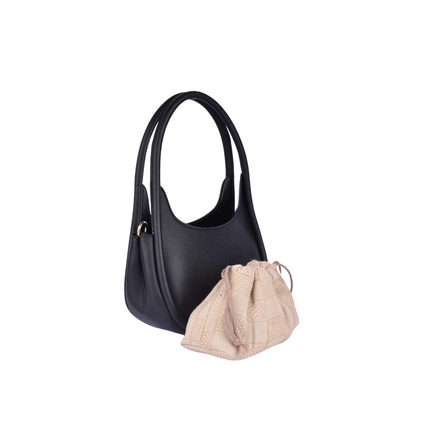 Basic Leather Shoulder Bag Melouk