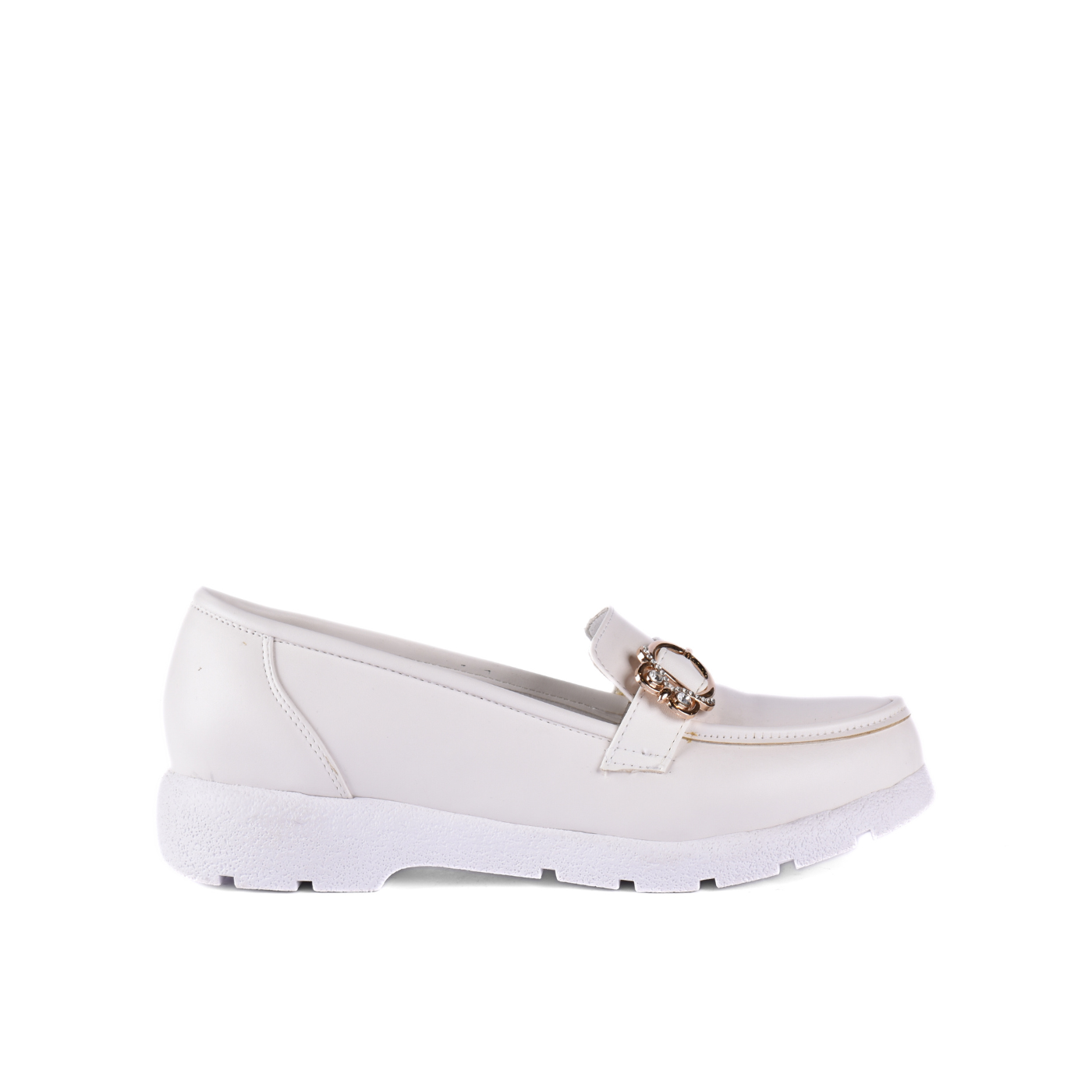 Basic Leather Shoe With Elastic Side Melouk