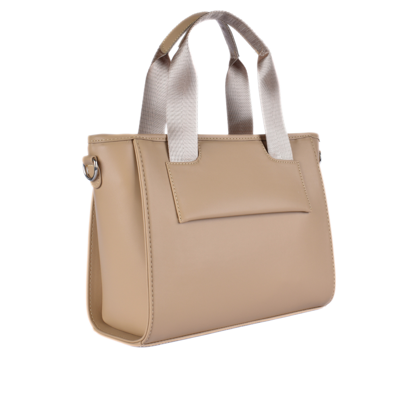 Textured Leather Top Handle Bag Melouk
