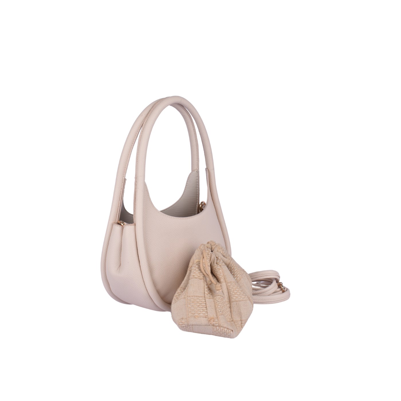 Basic Leather Shoulder Bag Melouk
