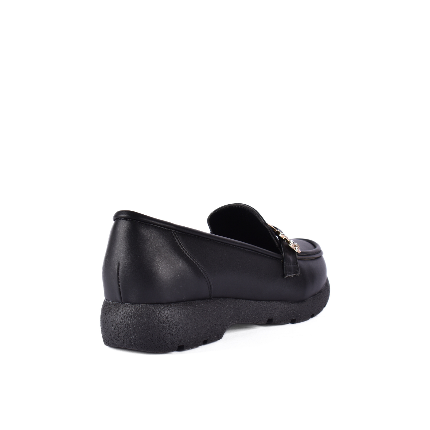 Basic Leather Shoe With Elastic Side Melouk