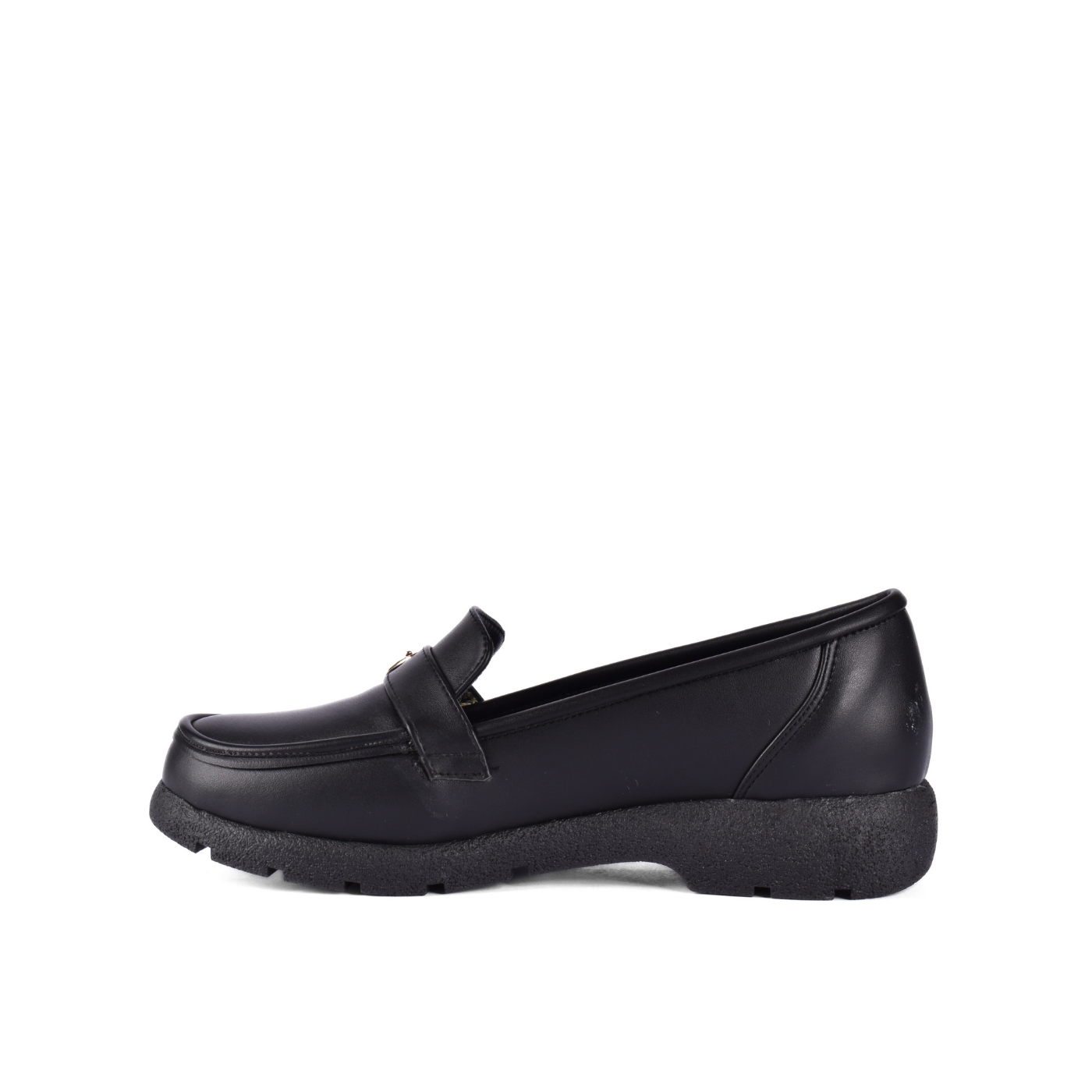 Basic Leather Shoe With Elastic Side Melouk