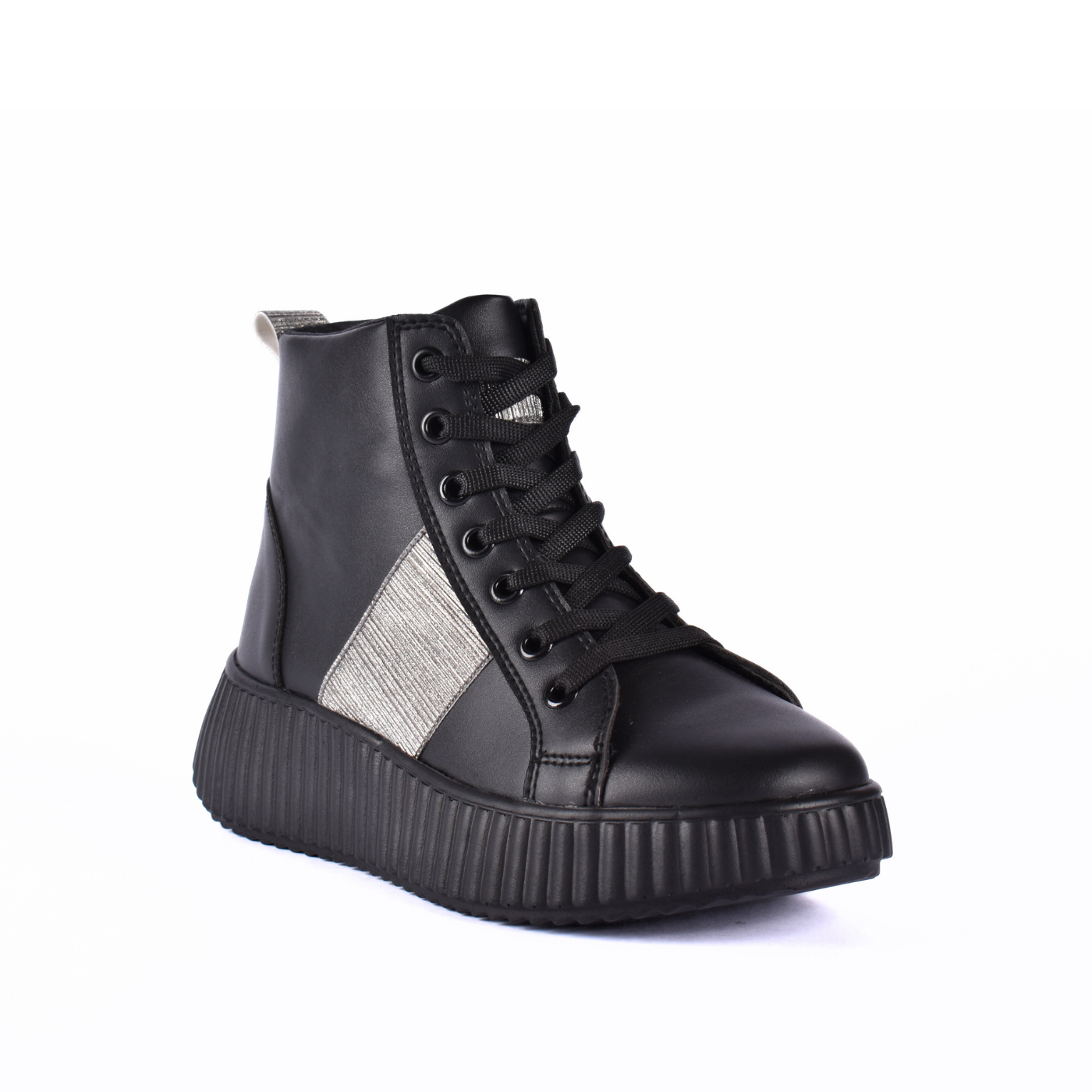 Everyday Denim Ankle Sneakers Black Melouk