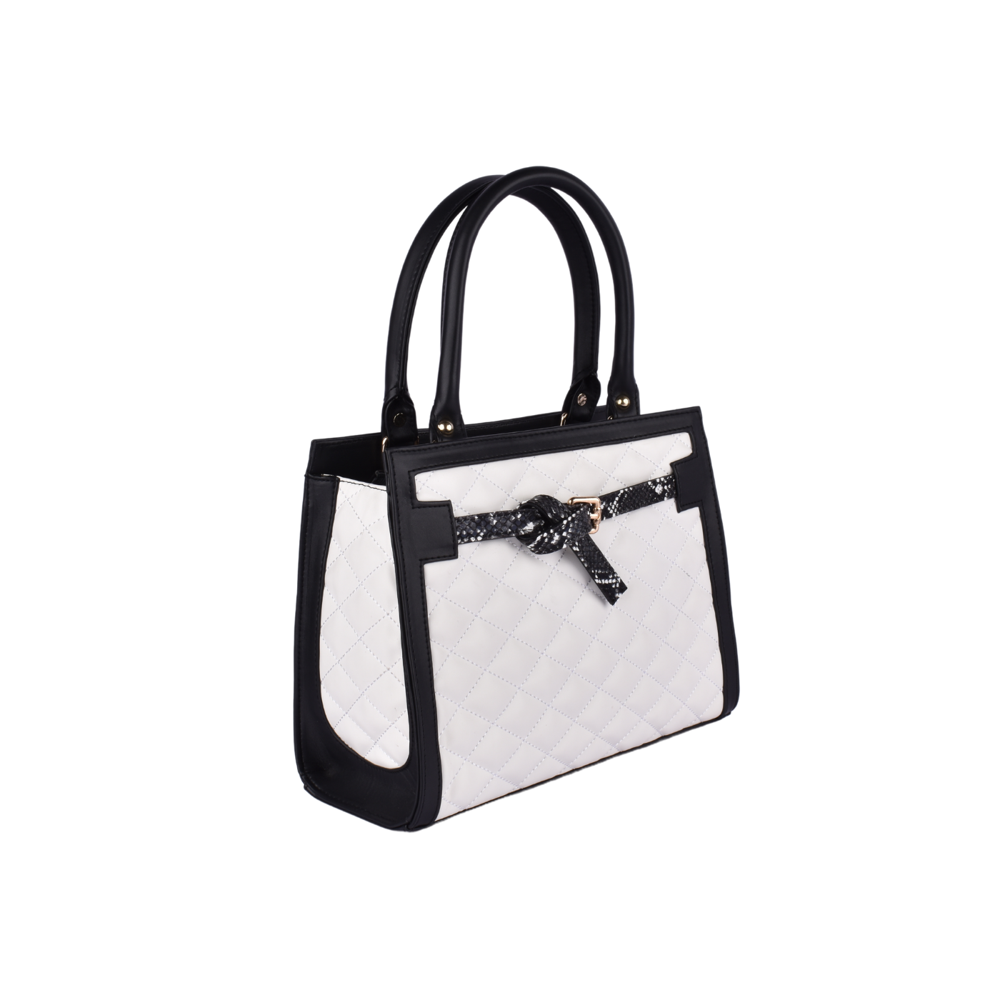 Embossed Leather Handbag Melouk