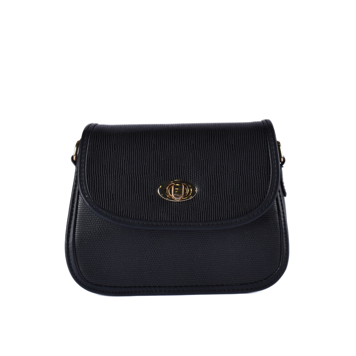 Mini Leather Cross Body Bag Black b40338m Melouk