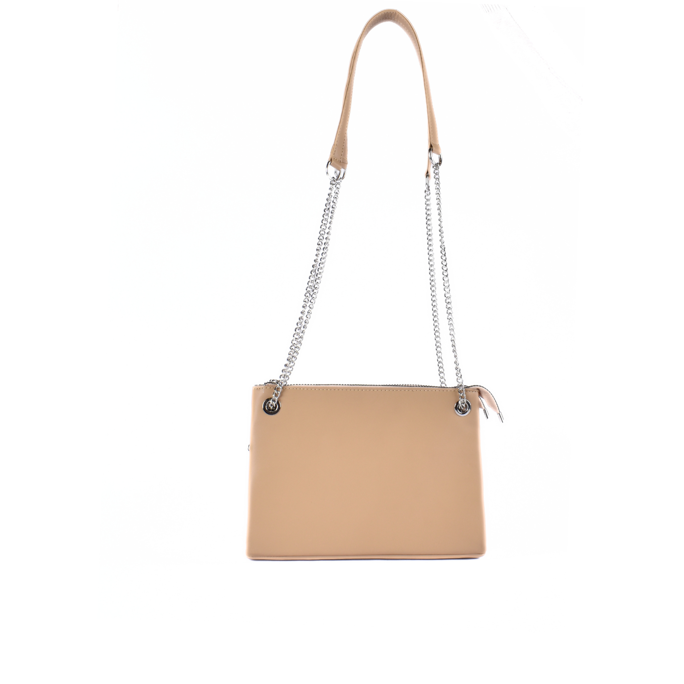 Multi Pockets Shoulder Bag Beige Melouk