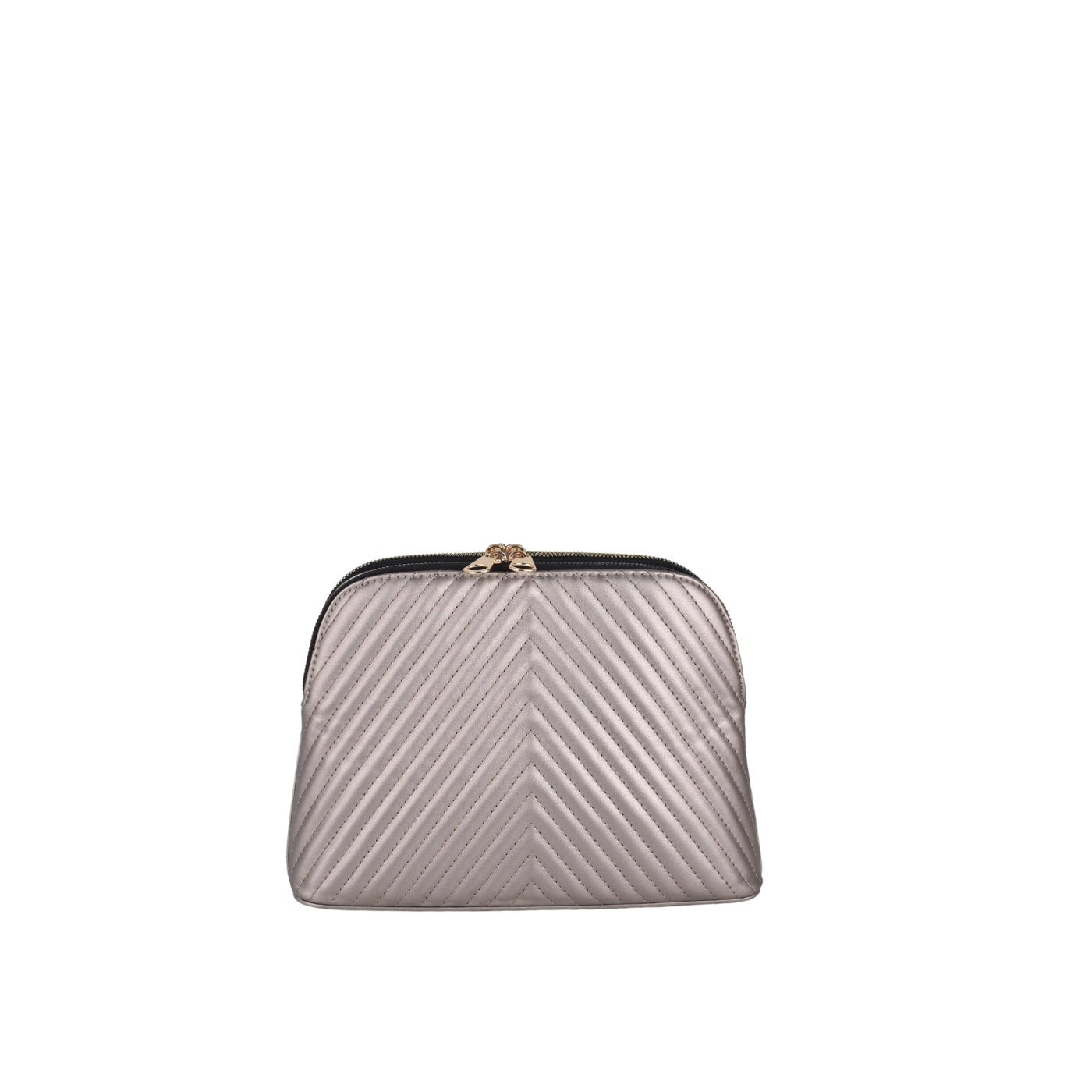 Leather Shoulder Bag Gray Melouk