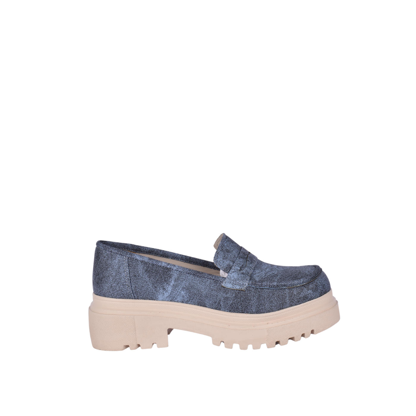 Everyday Leather Slip On Shoe Blue Melouk