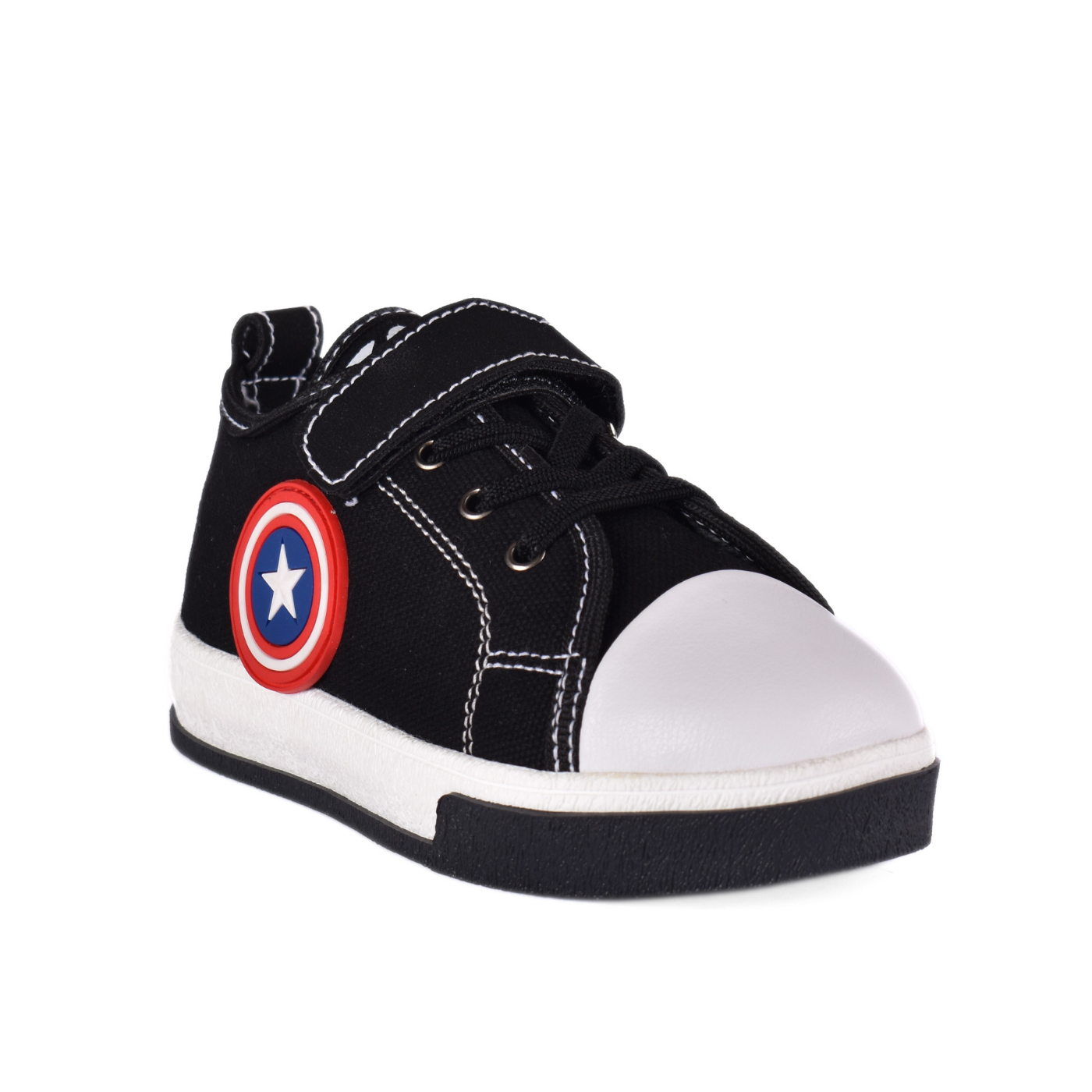 Embossed Sneakers Kids With Details Black 79 30S Melouk
