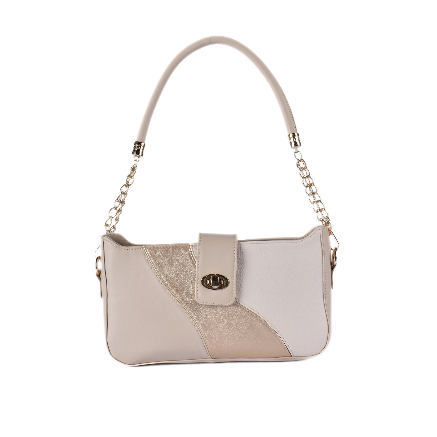 Simple Shoulder Bag Beige b160 Melouk