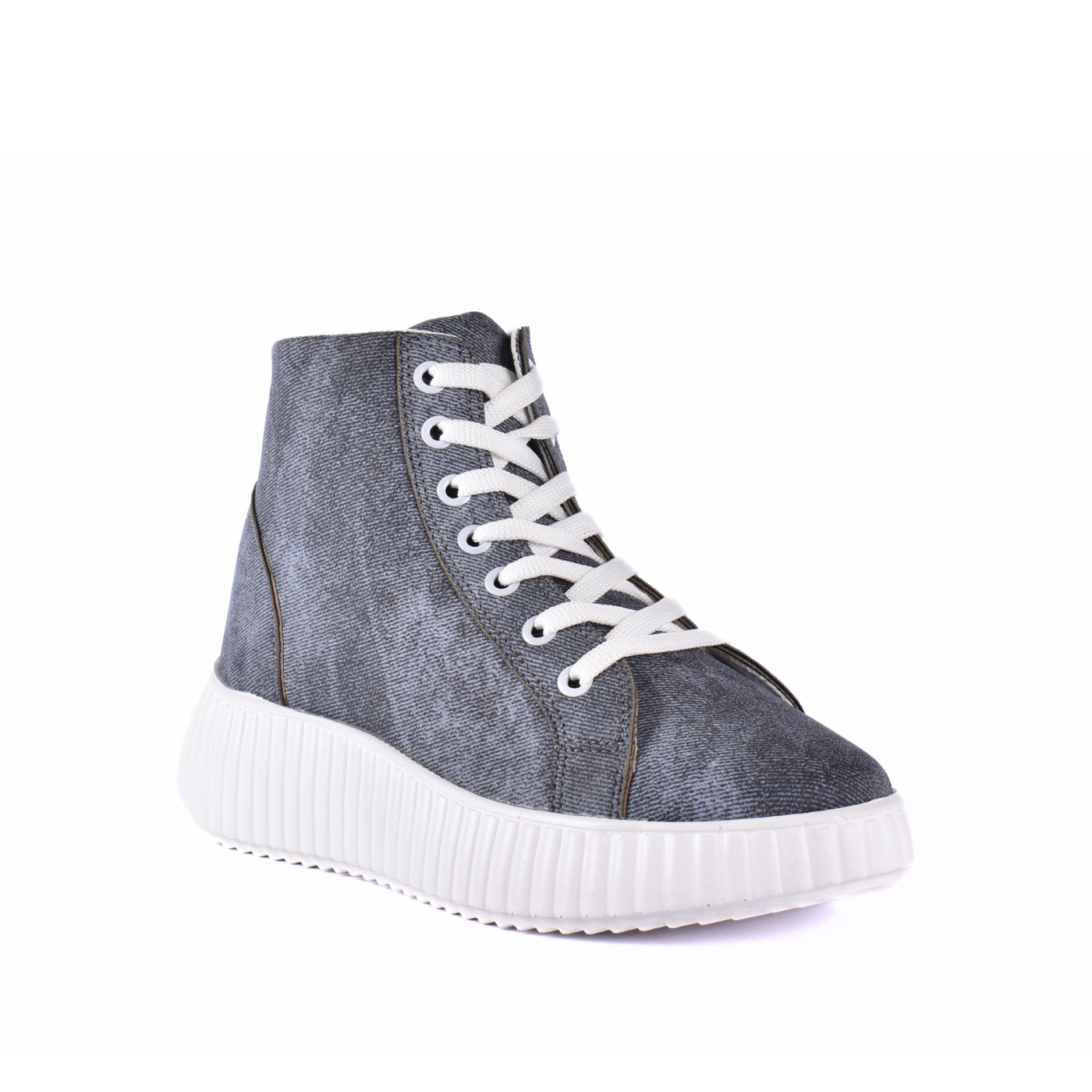 Everyday Denim Ankle Sneakers Blue Melouk