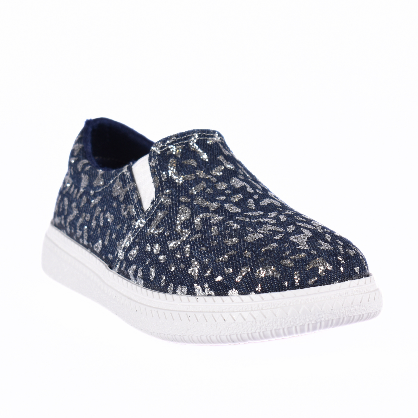 Embossed Sneakers Kids With Details Blue 68 30S Melouk