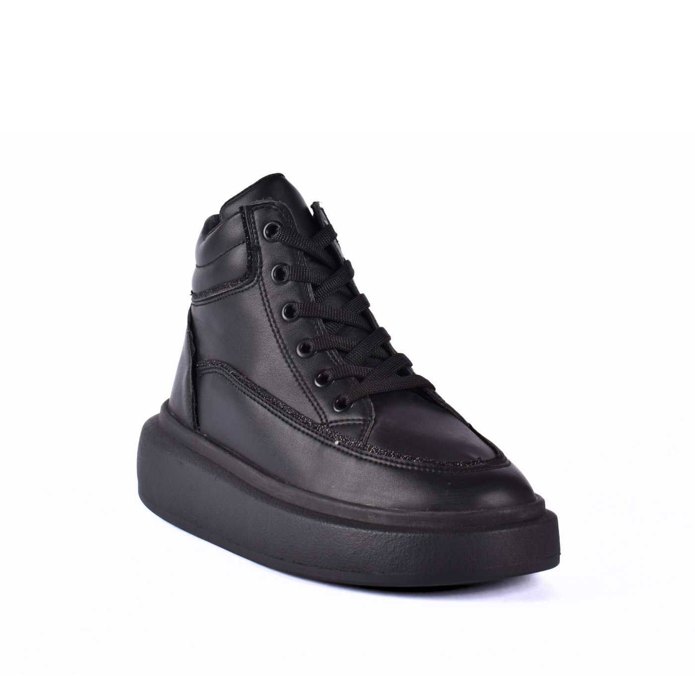 Everyday Denim Ankle Sneakers Black Melouk