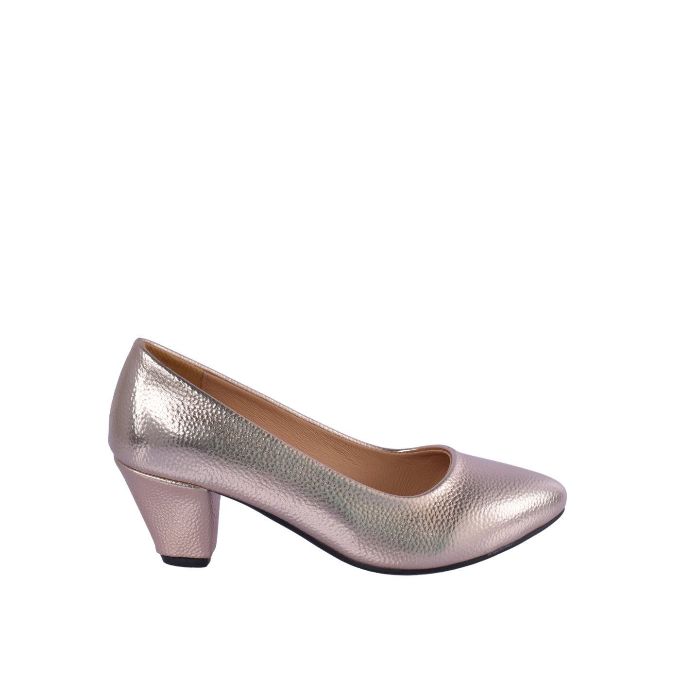 Decollete Leather Heels Coral Melouk