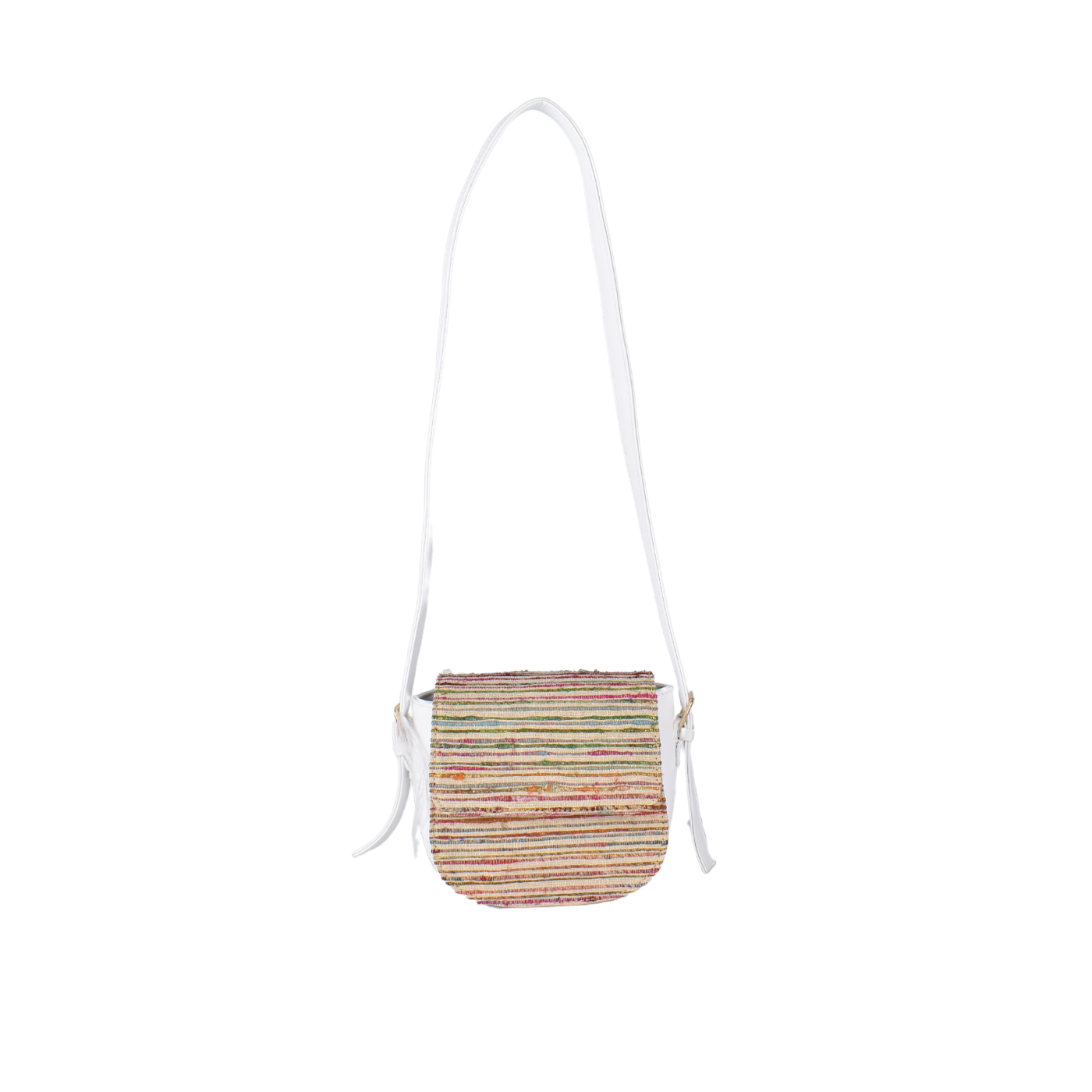 Shoulder Bag With Details White Melouk
