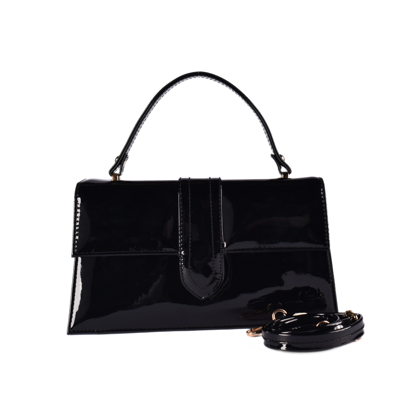 Handbag With Details Black Melouk