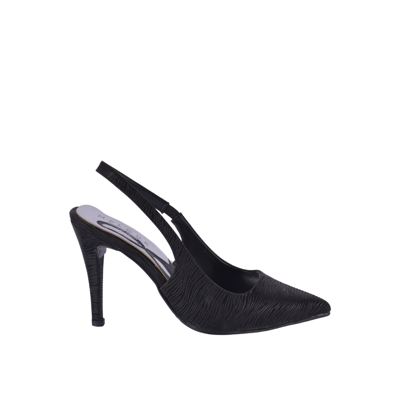 Strass High Heels Pumps Black Melouk
