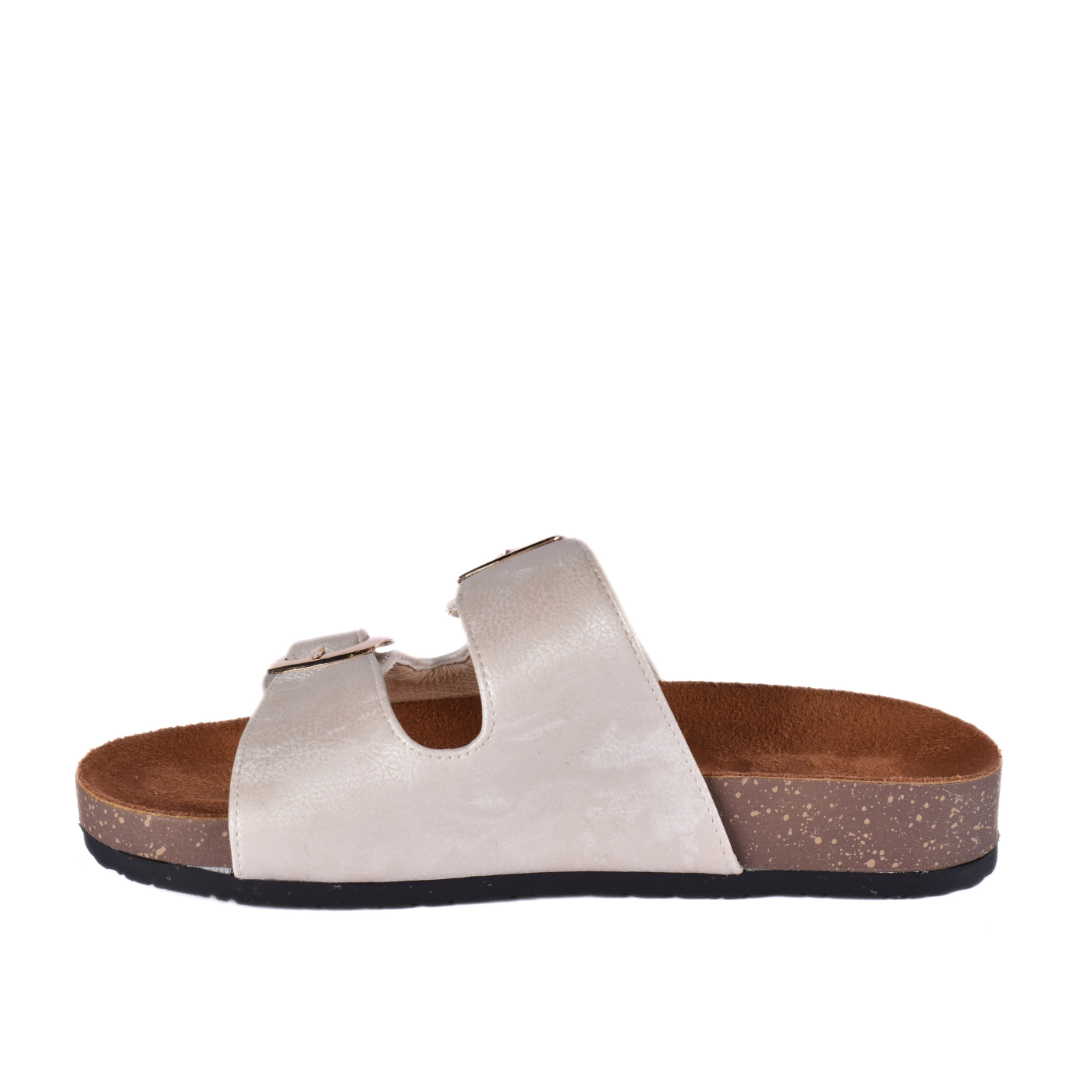 Strap Platform Slipper With Details Melouk