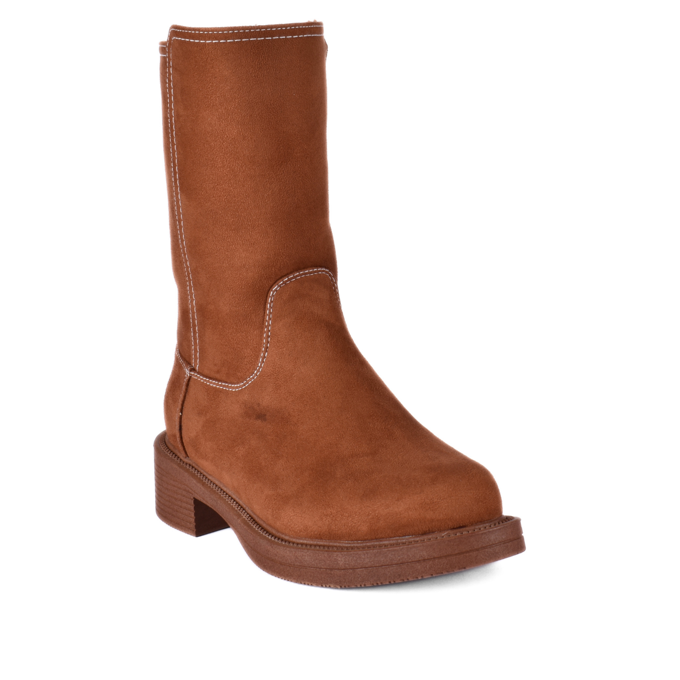Comfy Platform Half Boot Havana Melouk