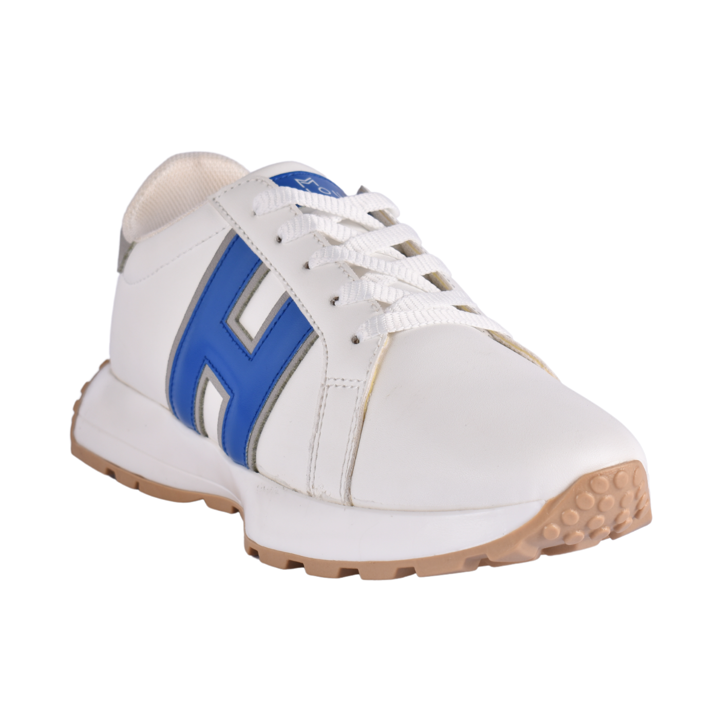 Stitched Details Comfy Sneakers Blue Melouk
