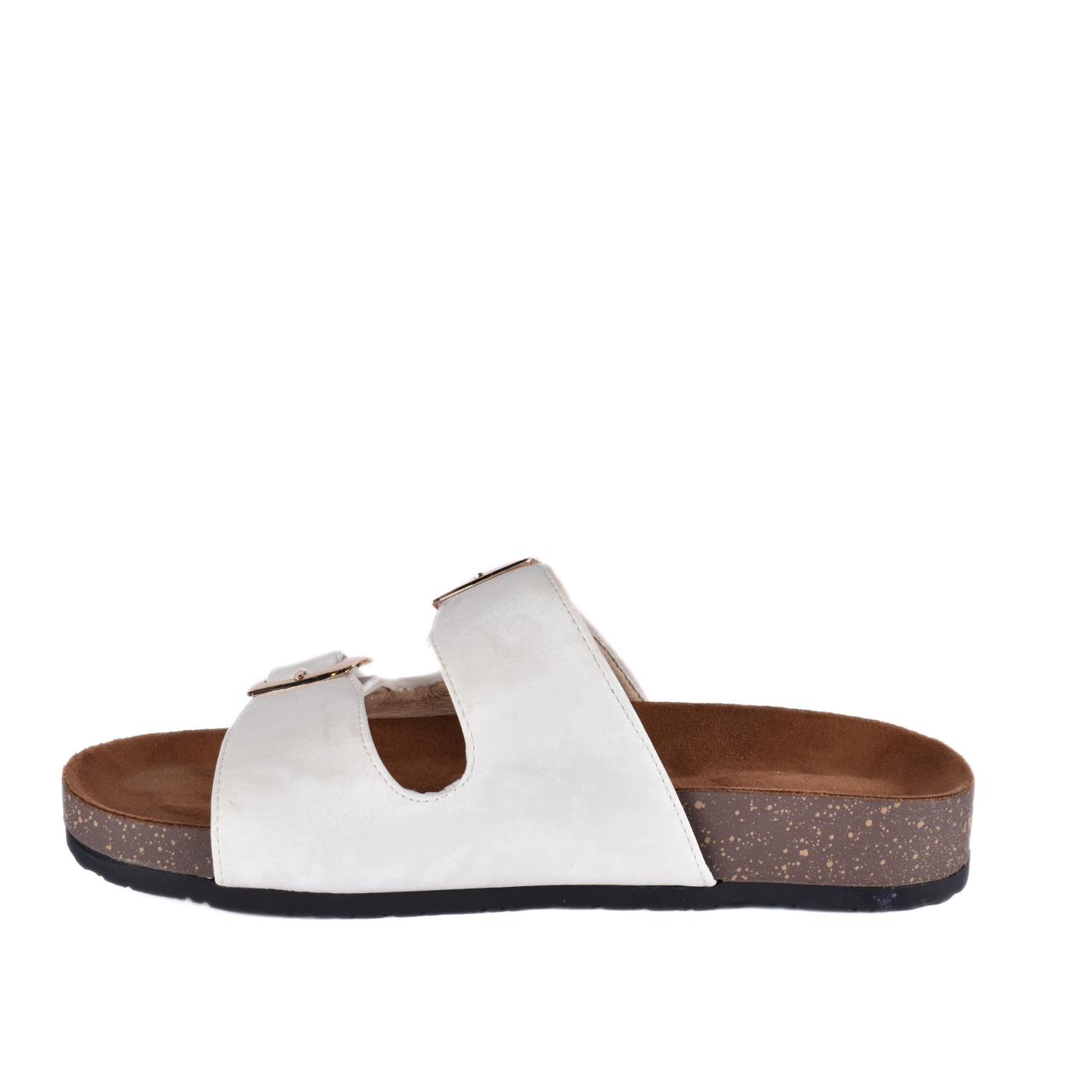 Strap Platform Slipper With Details Melouk