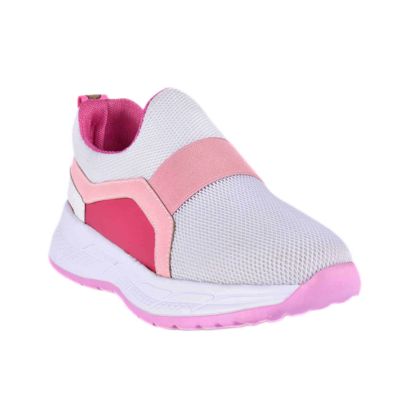 Embossed Sneakers Kids With Details Pink 82 30S Melouk