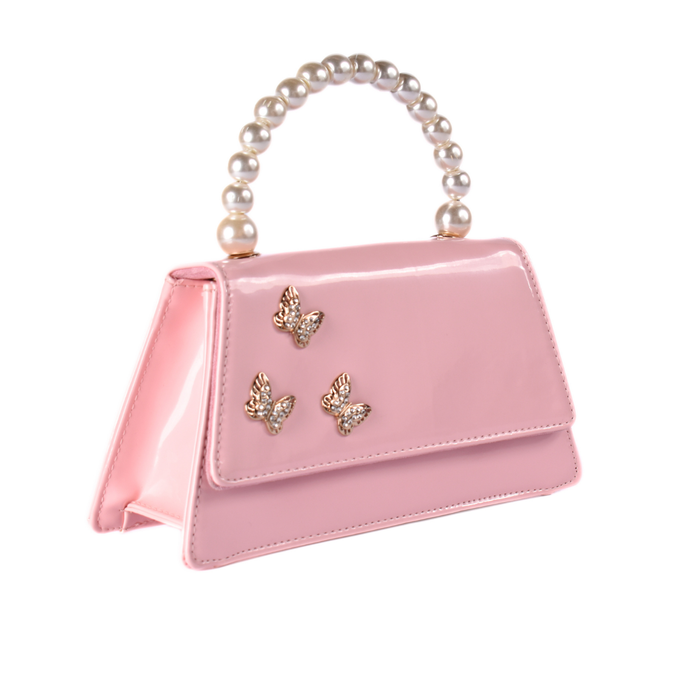Quilted Handbag With Studs Melouk