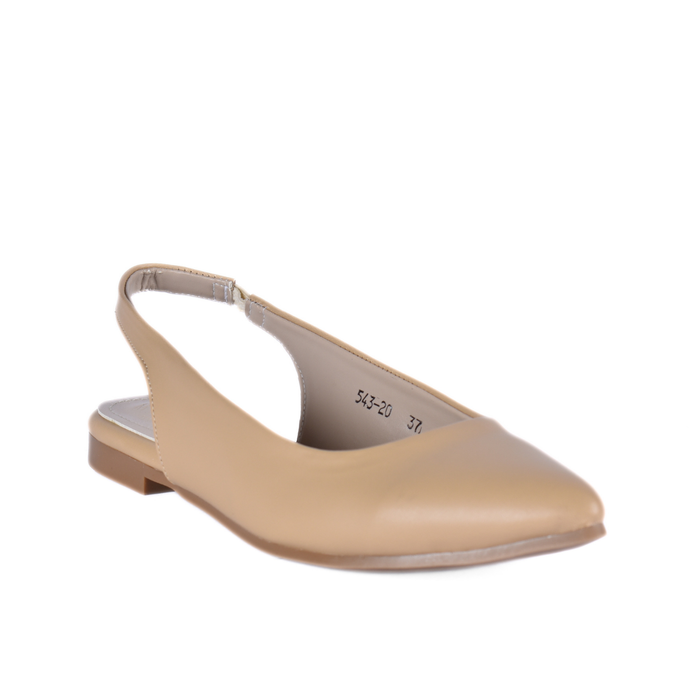 Everyday Leather Slip On Shoe Beige Melouk