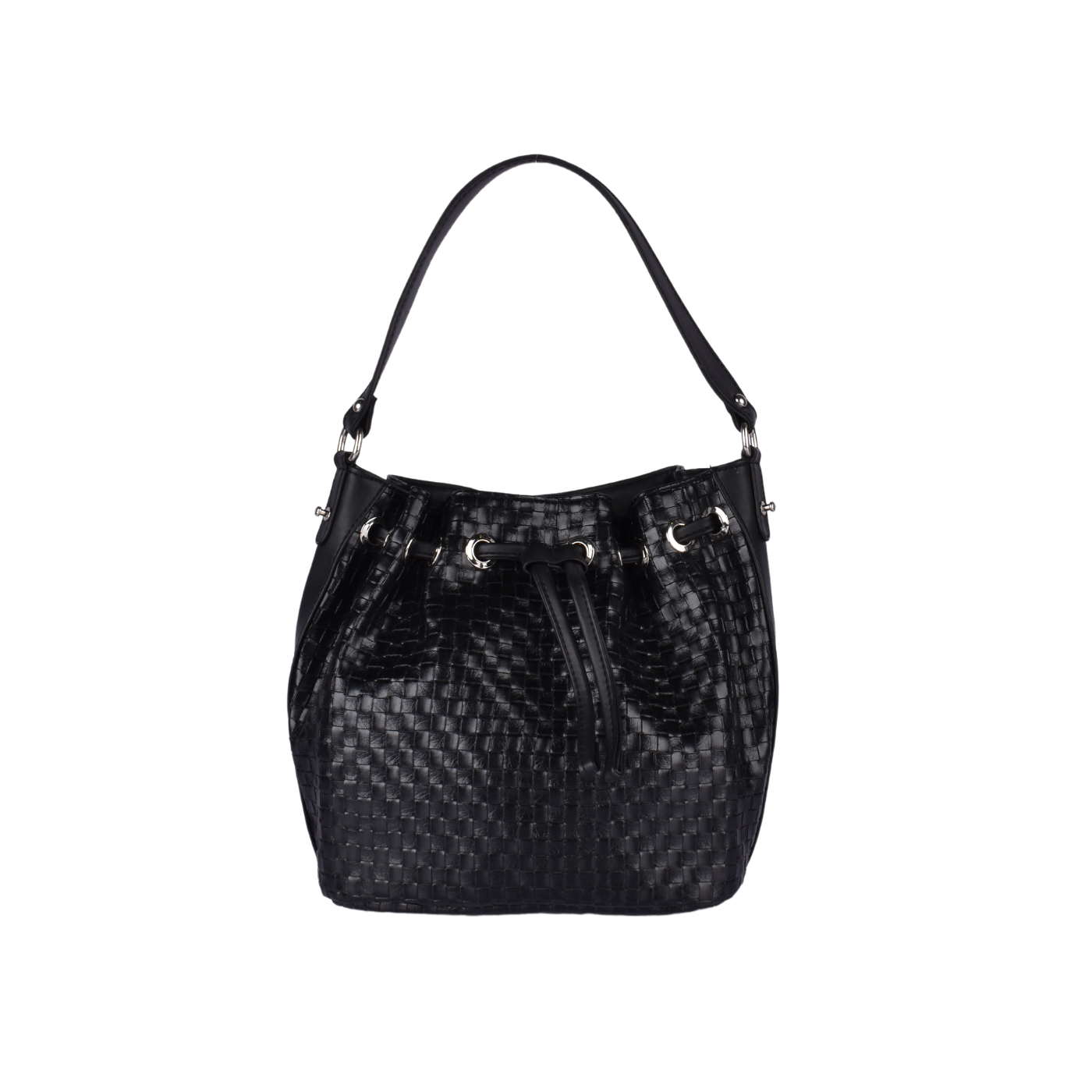 Shoulder Bag With Details Black Melouk