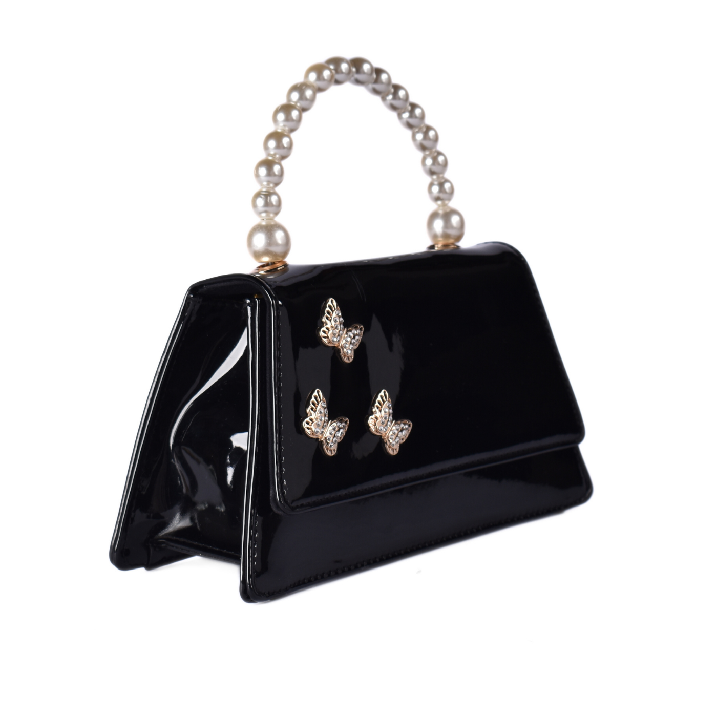 Quilted Handbag With Studs Melouk
