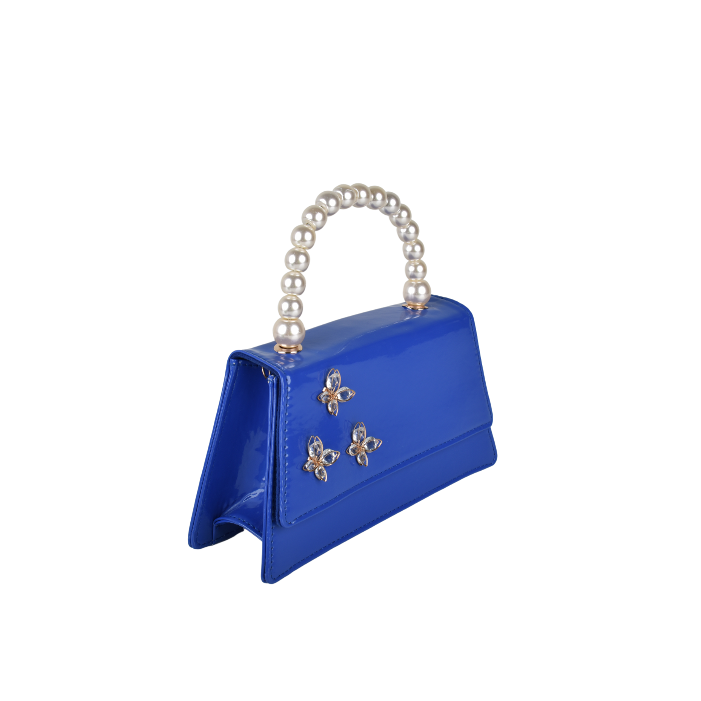 Quilted Handbag With Studs Melouk