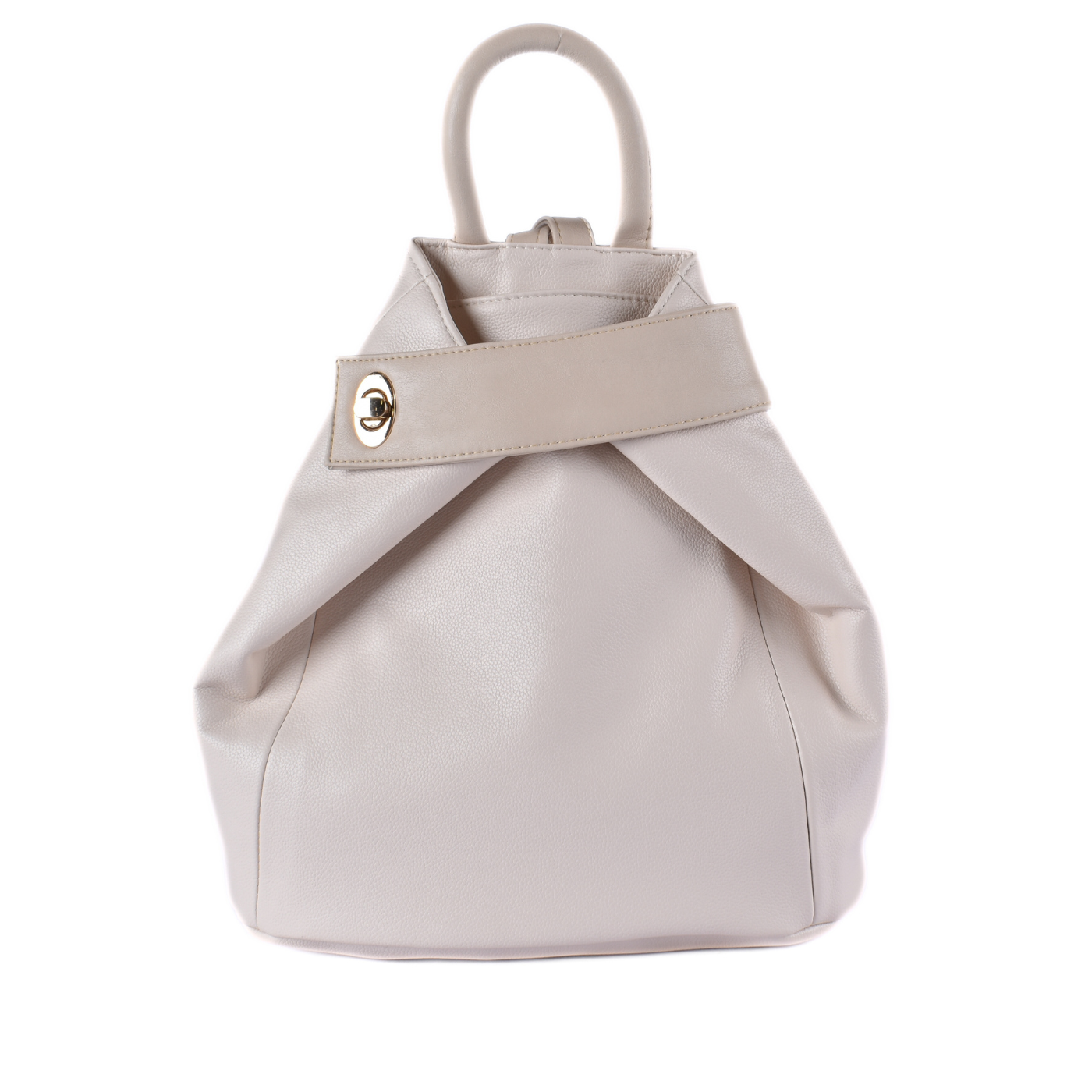 Backpack Leather Bag Beige b184 Melouk