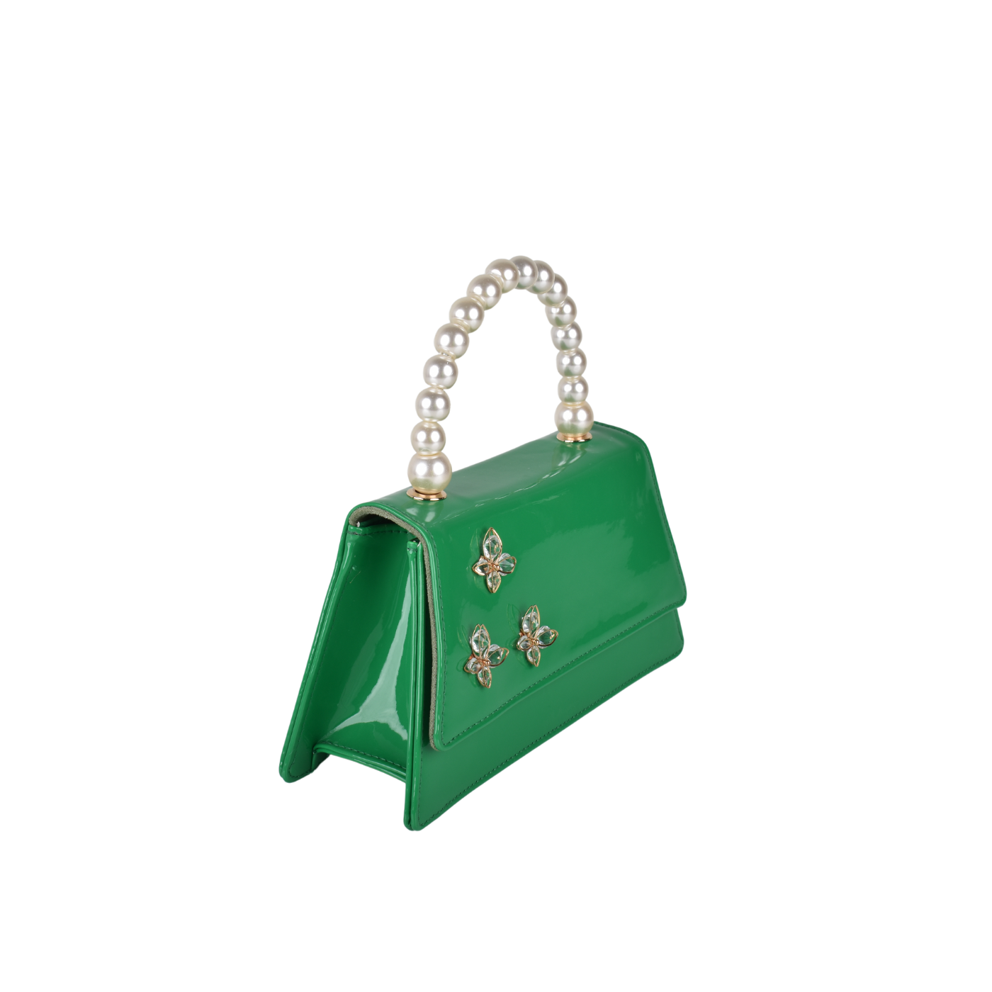 Quilted Handbag With Studs Melouk