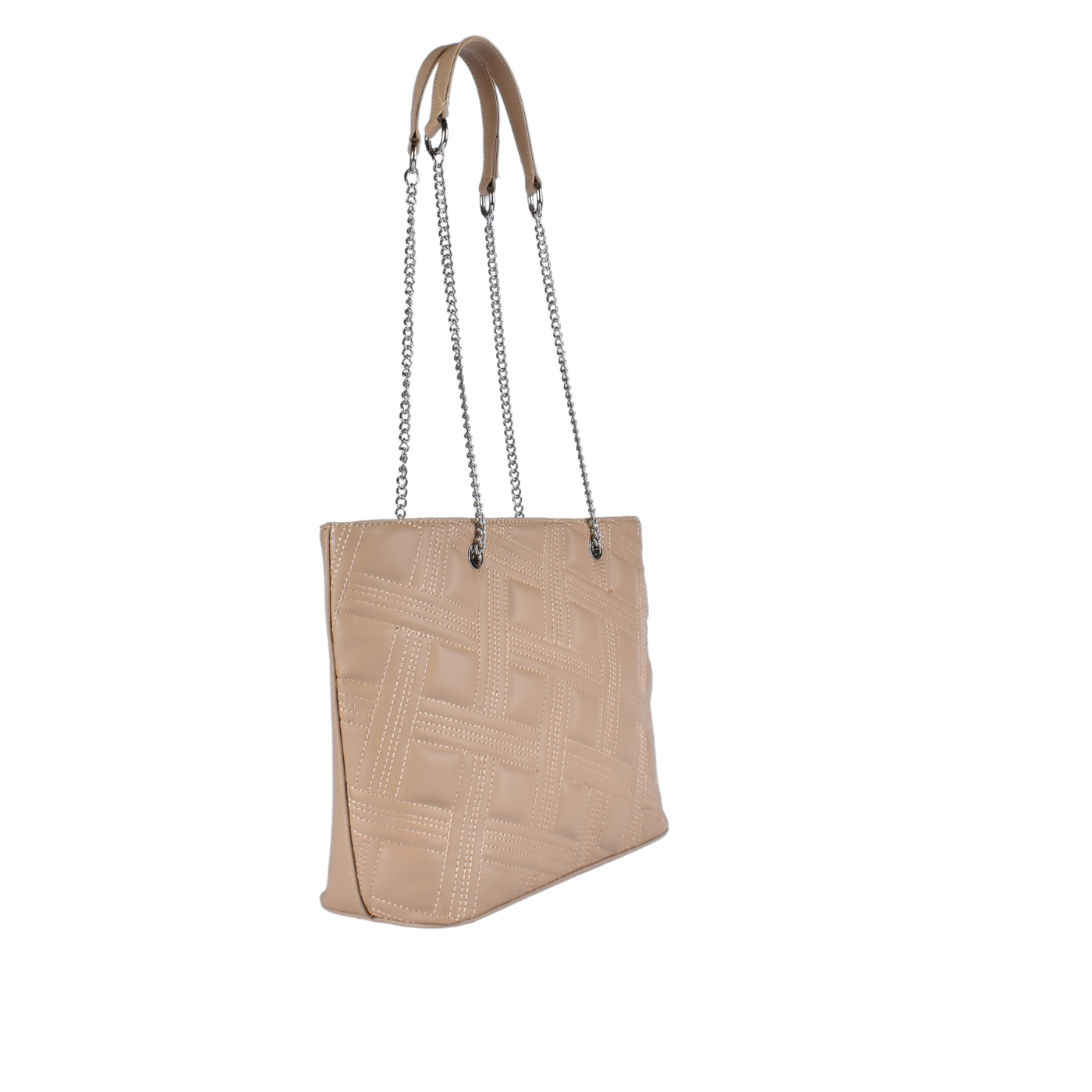 Basic Leather Shoulder Bag Coffee Melouk