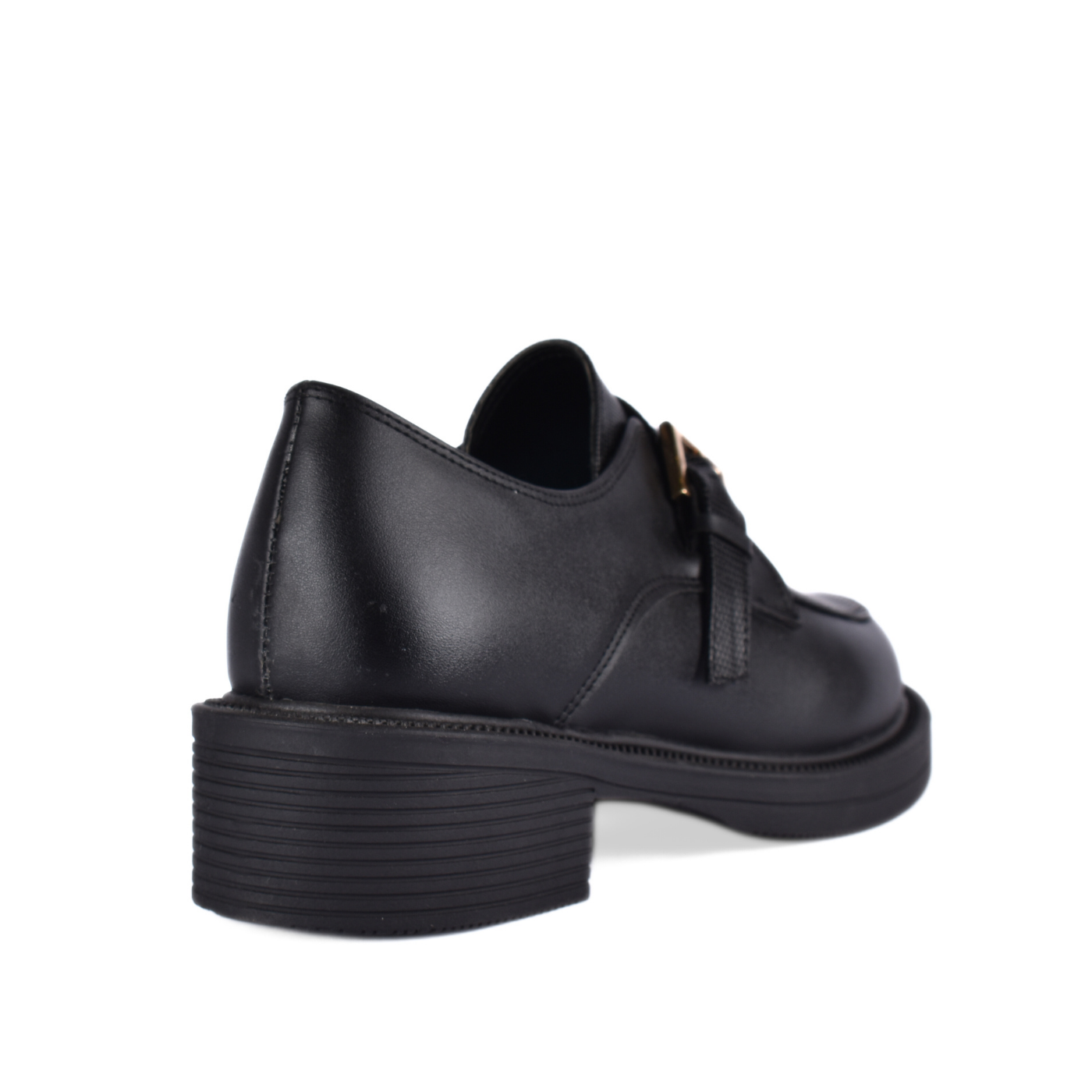 Stiched Leather Flat Loafers Melouk