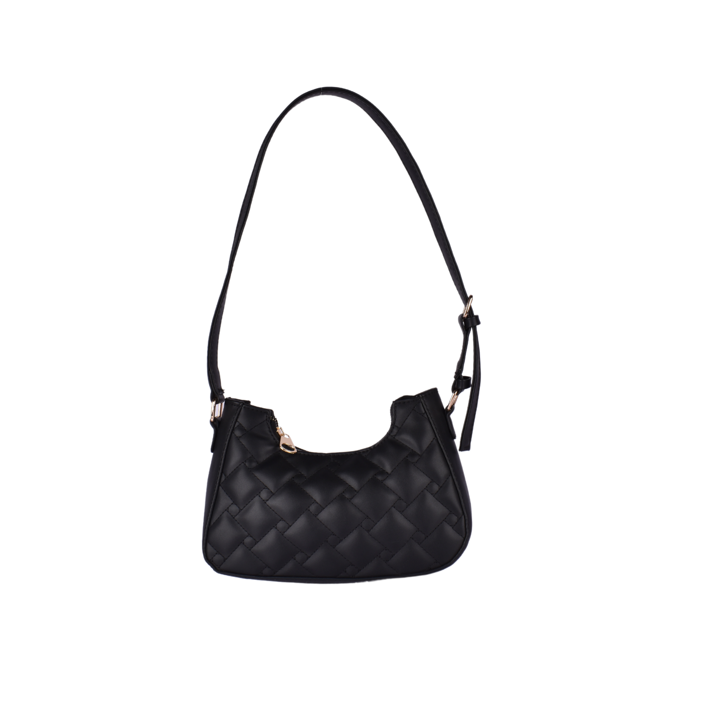 Shoulder Bag With Mini Black Melouk