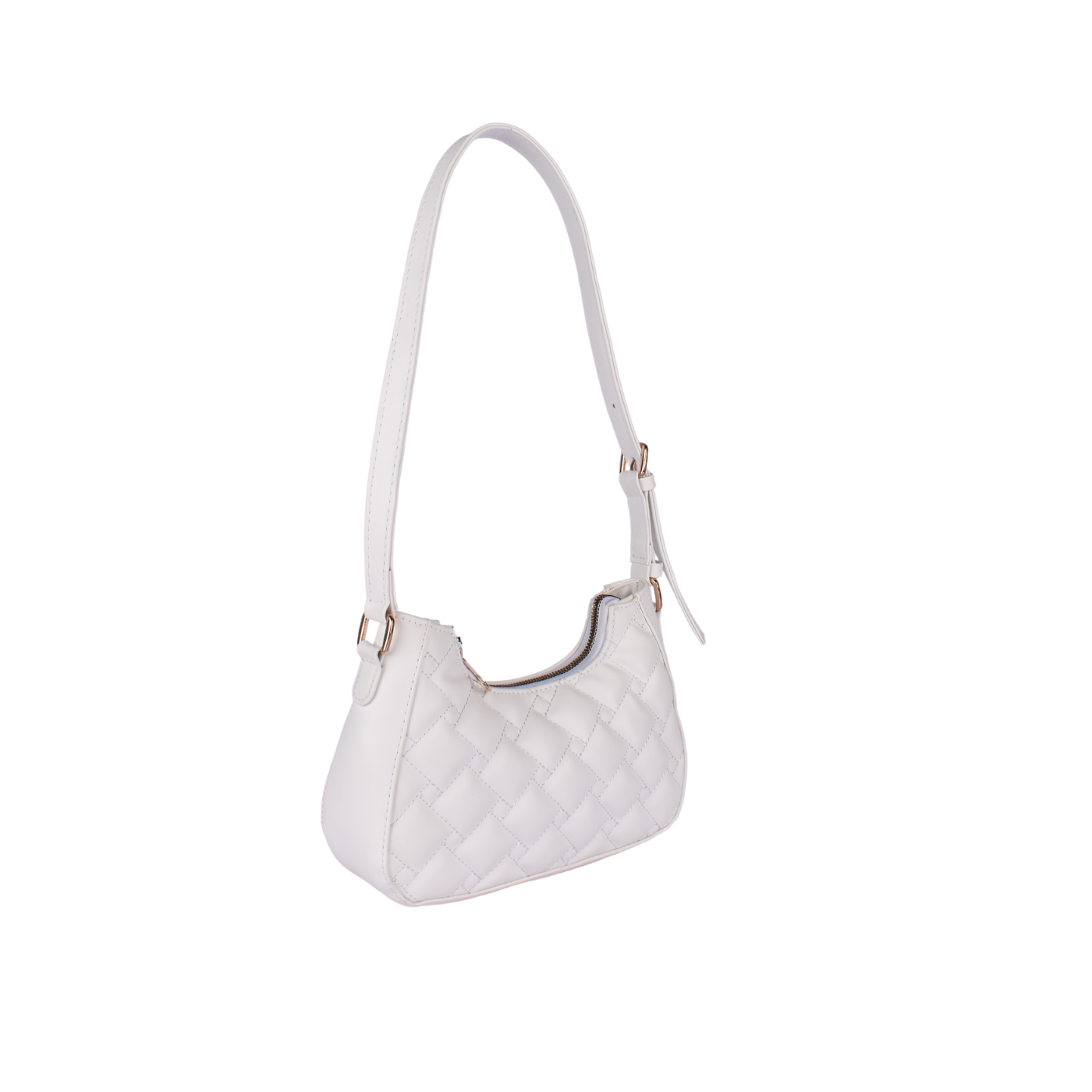 Shoulder Bag With Mini White Melouk
