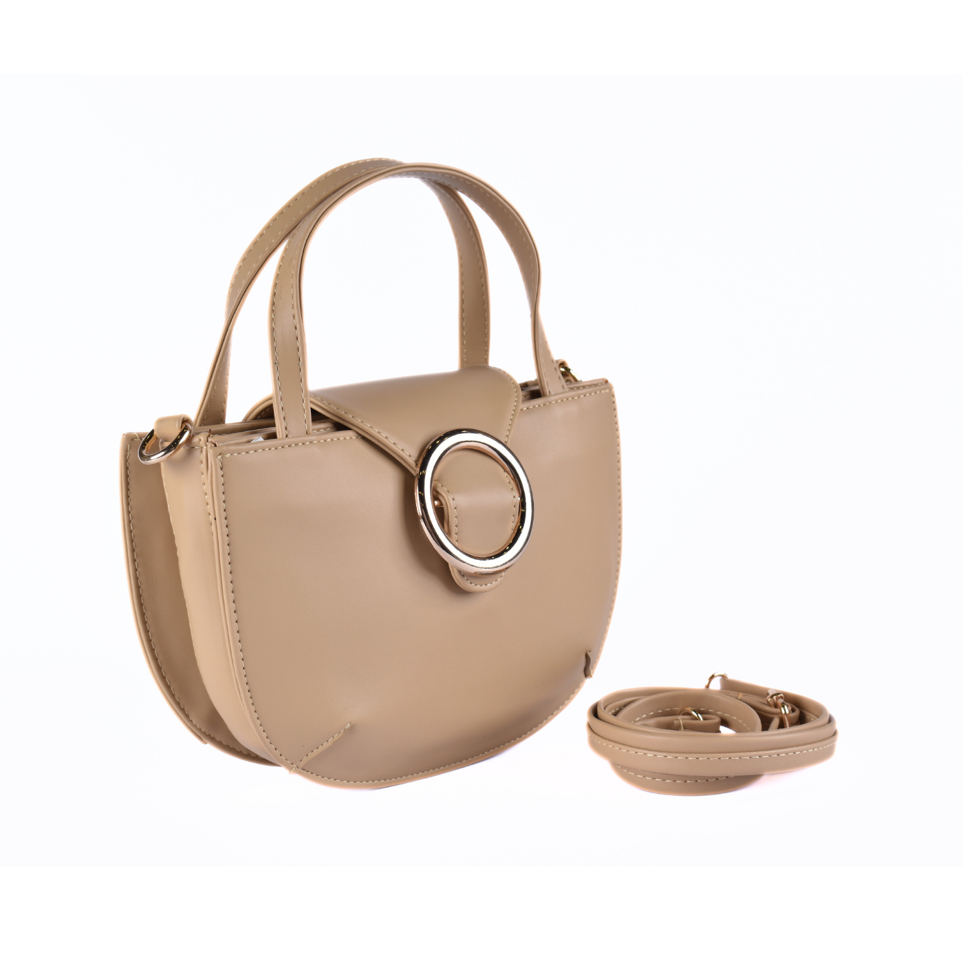 Simple Crossbody Bag With Studs Melouk