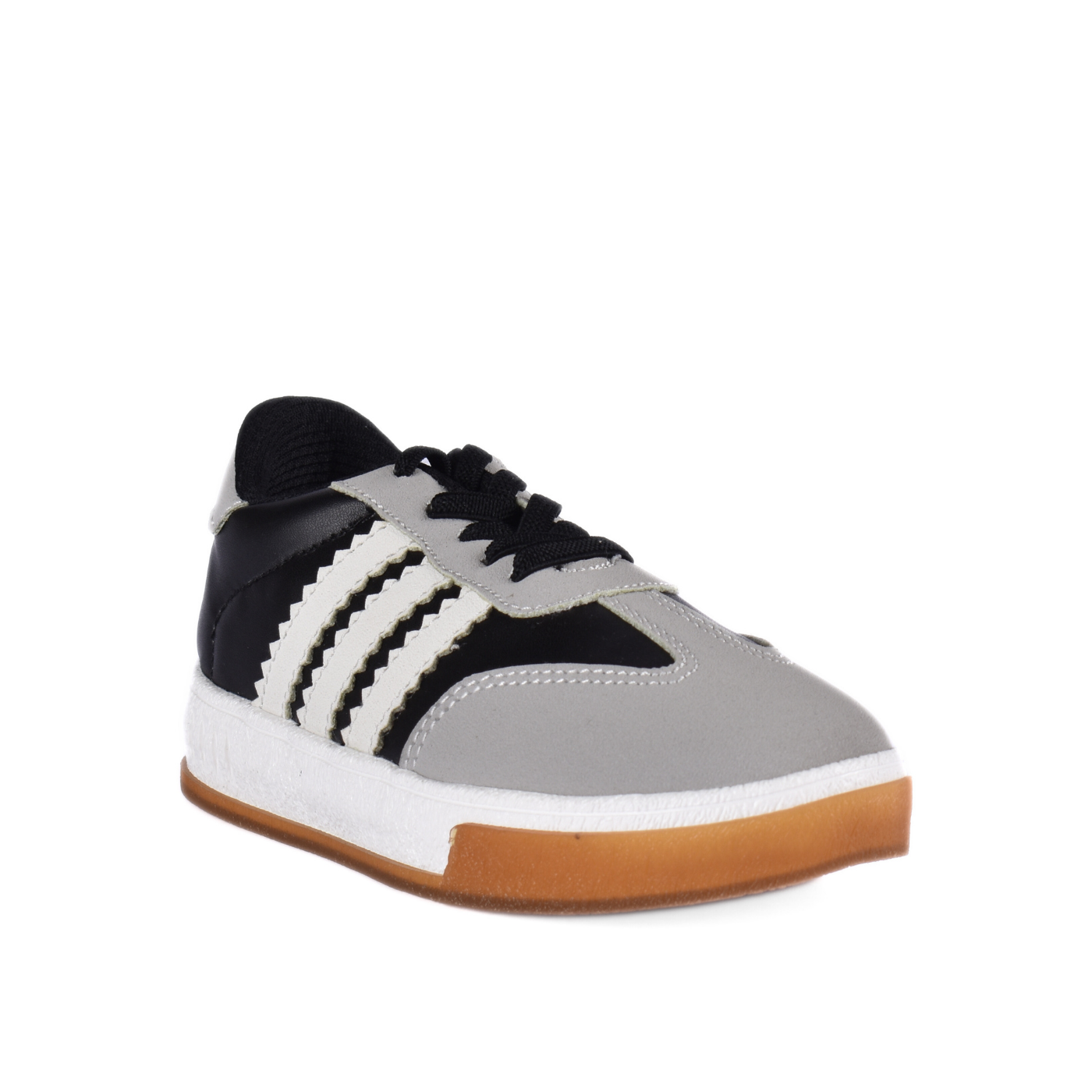 Classic Everyday Sneakers for Kids Black Melouk