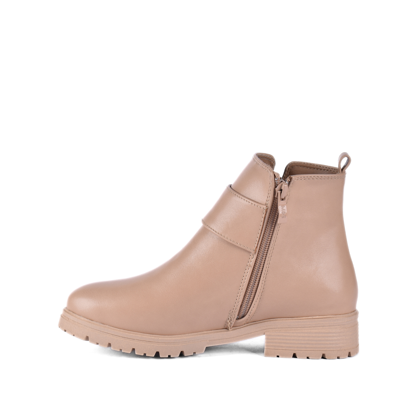 Leather Half Boot With Shiny Stones Melouk