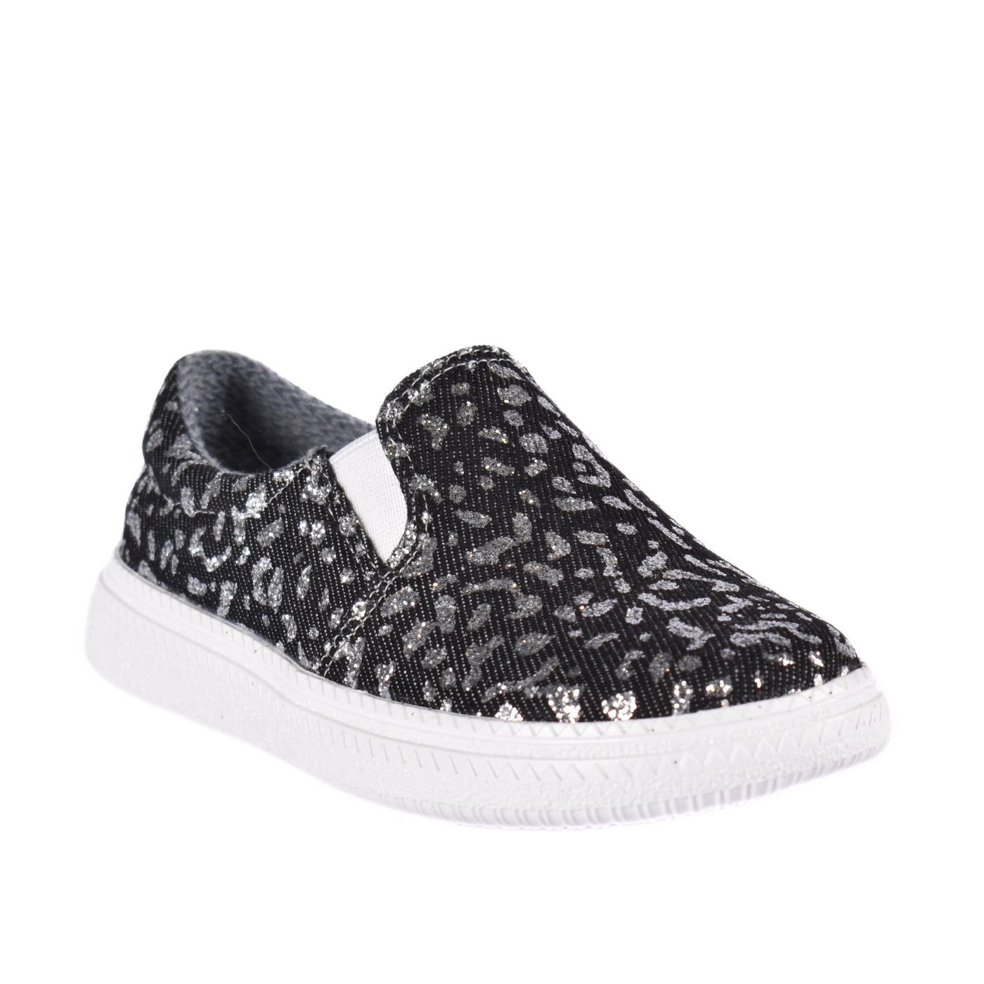 Embossed Sneakers Kids With Details Black 68 30S Melouk