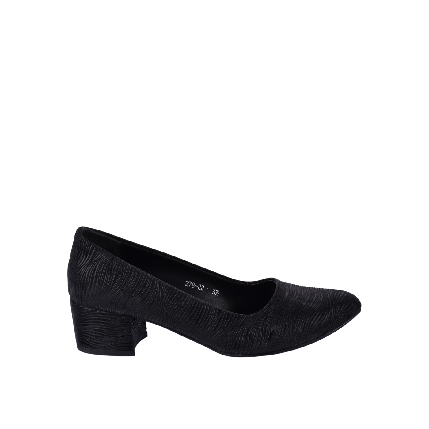 Pointed High Heels Pumps Black Melouk