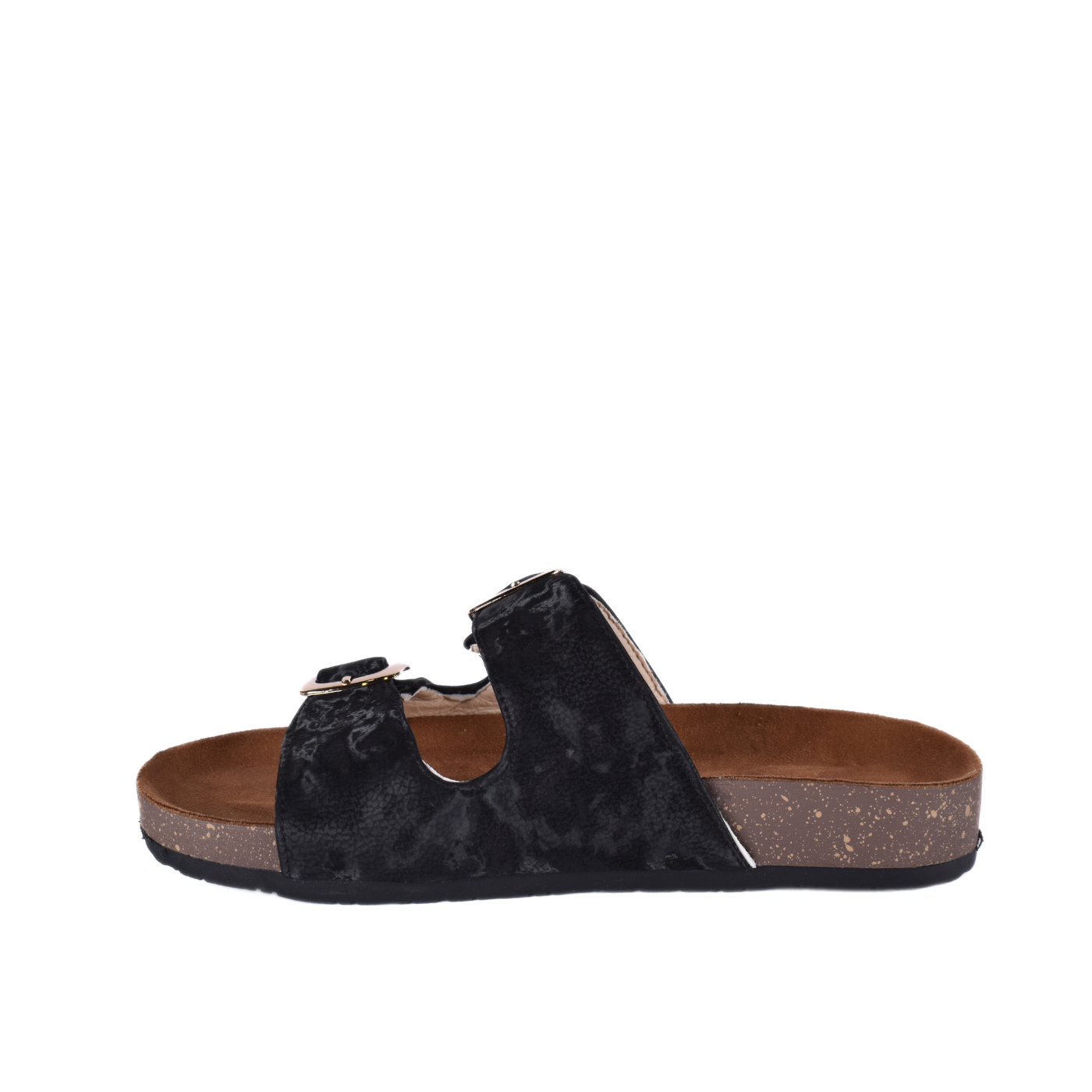 Strap Platform Slipper With Details Melouk